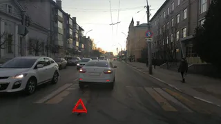 Не успел затормозить: в Рязани сбили пенсионерку