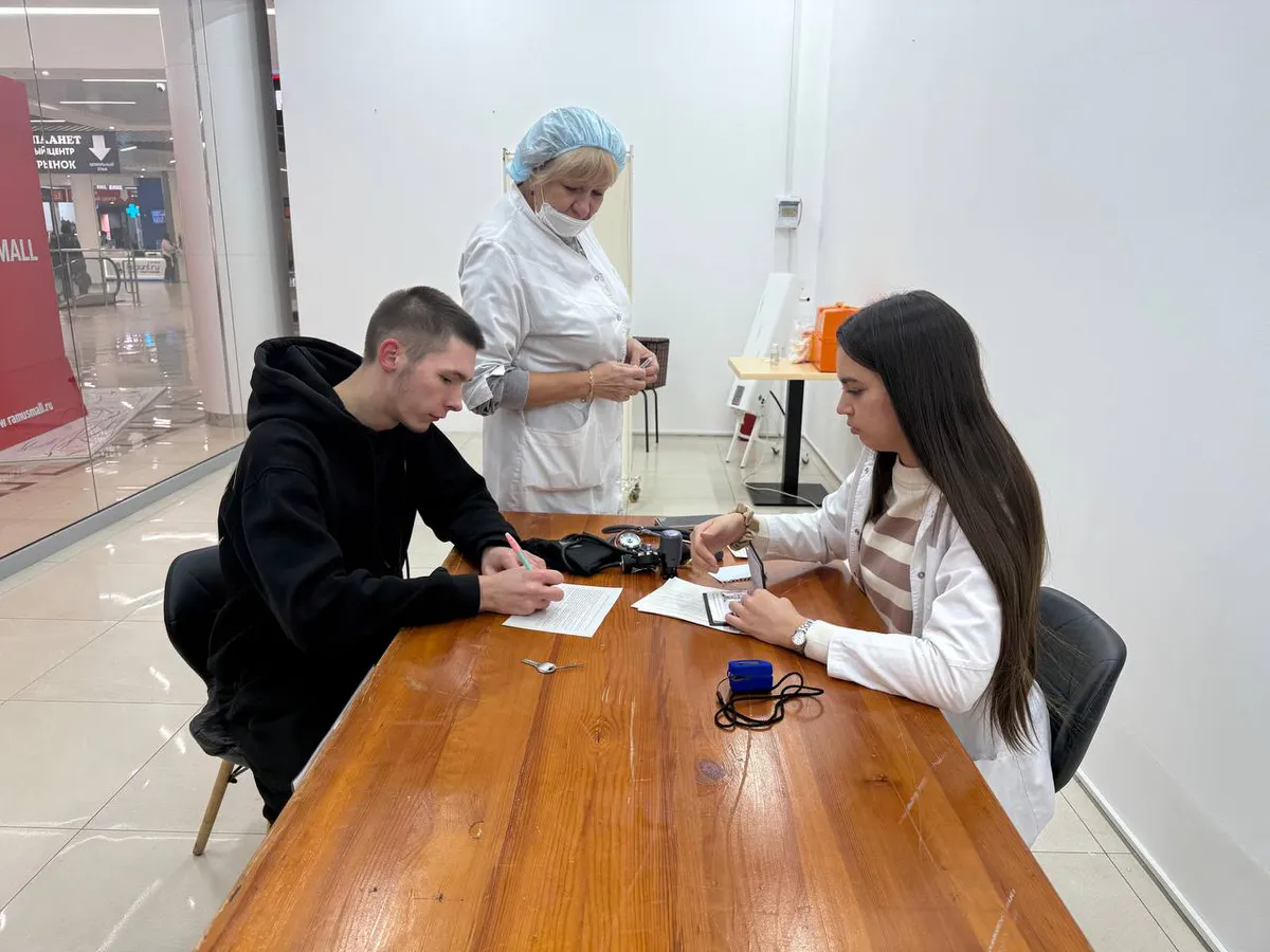 Диспансеризация и прививка от гриппа в ТЦ Нижнекамска: график на 17-21 ноября