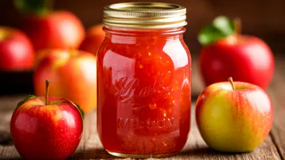 Бабушка дала нам рецепт, и теперь яблочное варенье на зиму делаем только так: сколько ни закрути - все равно будет мало