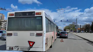 Во Владимире произошло ДТП с участием автобуса №12