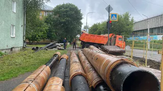 Движение по 2-й Набережной в Глазове закроют на месяц из-за ремонта теплосети
