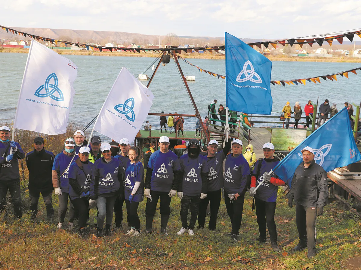 Очищена прибрежная зона Соболековского озера