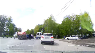 Видео последствий ДТП с участием скорой