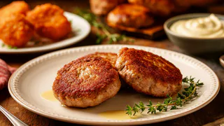 Вот как учили жарить котлеты в советской книге за 1952 год - 3 ценных совета, как у лучших шеф-поваров. Таких пышных, вкусных котлет раньше не готовила