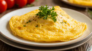 Как приготовить Омлет пышным, не опадающим, не оседающим - как из духовки