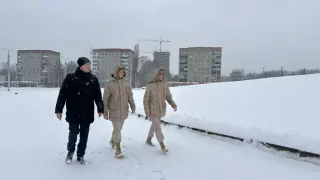 Памятник Победы поставили на охрану от любителей покататься на «ватрушках»