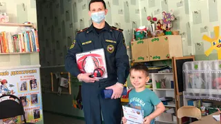 Гордимся: 3-х летний нижнекамец победил во Всероссийском конкурсе «Пожарная БезОпасность»