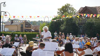 В Чувашии Мариинский Посад отметил юбилей Эшпая праздником музыки и памяти