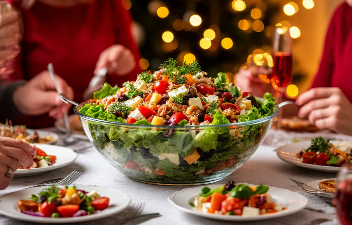 Огненная Лошадь будет в восторге от этого салата - суперский вариант с начинкой-сюрпризом на Новый год