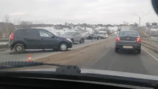 В Брянской области произошло крупное ДТП возле северного