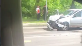 В Рязани на Куйбышевском шоссе в массовом ДТП пострадали два человека