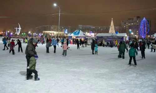 На нижнекамских катках начинаются детские спортивные праздники