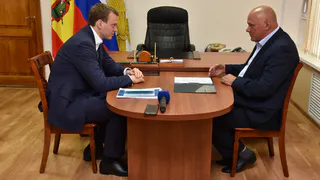 Малков встретился с главой администрации Шацкого района