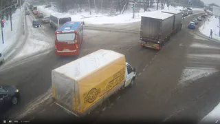 Рязань сковали 10-бальные пробки