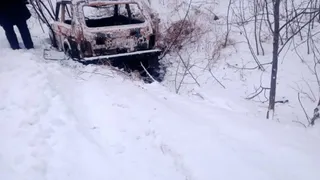 В Коми в придорожном кювете под Интой обнаружили автомобиль с телом погибшего