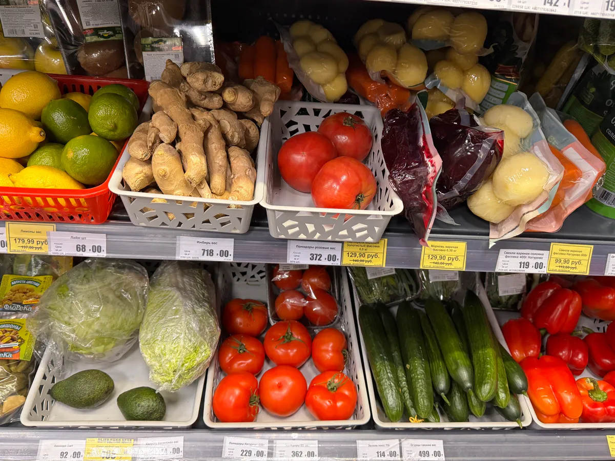 Татарстан вошёл в пятёрку регионов с самым доступным продуктовым набором