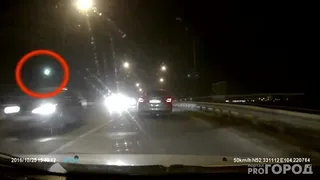 Жители Бурятии сняли видео падающего метеорита