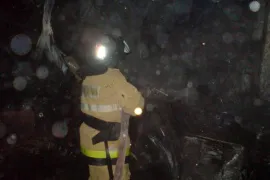 Ночью в Ряжском районе сгорел жилой дом, есть пострадавшие