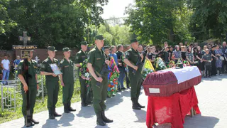 В Скопине простились с погибшим на СВО Сергеем Фединым