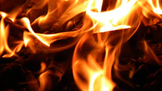 Пожар в Ряжском районе.Сгорела дача