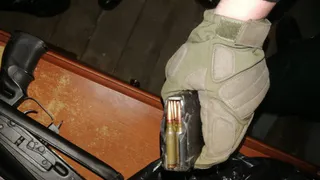 У 41-летнего рязанца нашли автомат Калашникова с боекомплектом