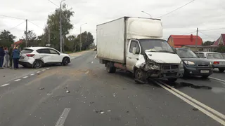В Рыбновском районе столкнулись кроссовер и «Газель» - пострадал ребенок