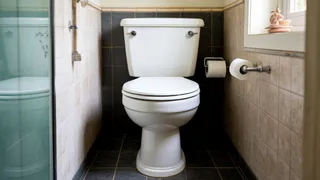 Дно унитаза отмыла на раз — даже к ершику не приближалась: заливаем и смываем — налет сам уползает в трубу