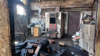 20 спасателей ликвидировали возгорание отопительного комплекса в Муроме