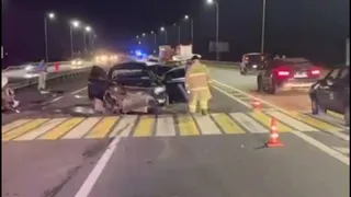 Четыре машины столкнулись на федеральной трассе в Челябинской области