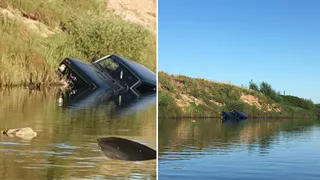 Подводная лодка на колесах: под Касимовом утонул автомобиль