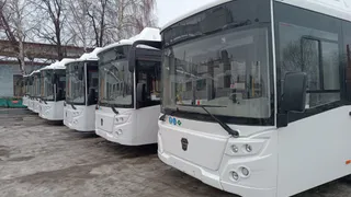 В Рязань доставили 25 новых автобусов 