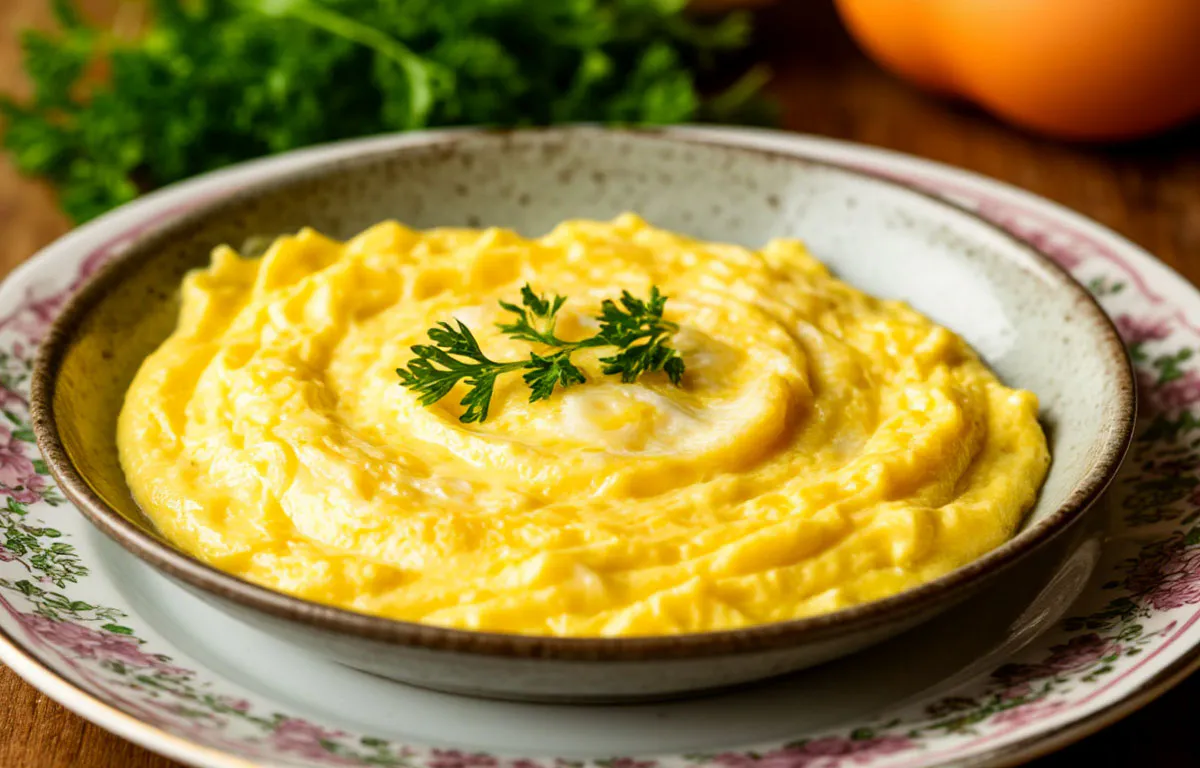 Этот бабушкин трюк с молоком делает любой омлет невероятно пышным и воздушным