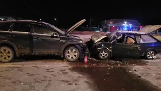 В Александро-Невском районе водитель «восьмёрки» врезался в джип