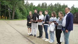 Ребята из технопарка «Кванториум» изготовили макеты для Мемориального комплекса «Партизанская поляна»