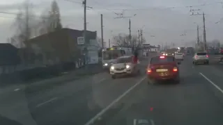 В Брянске  произошло страшное ДТП, на зебре сбили человека