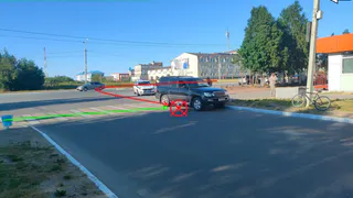 В Коми 45-летний велосипедист нарушил правила и попал под колеса Lexus