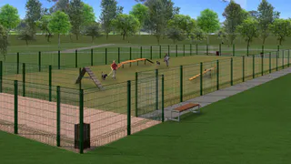 Нижнекамка предлагает свой вариант размещения площадки для выгула собак