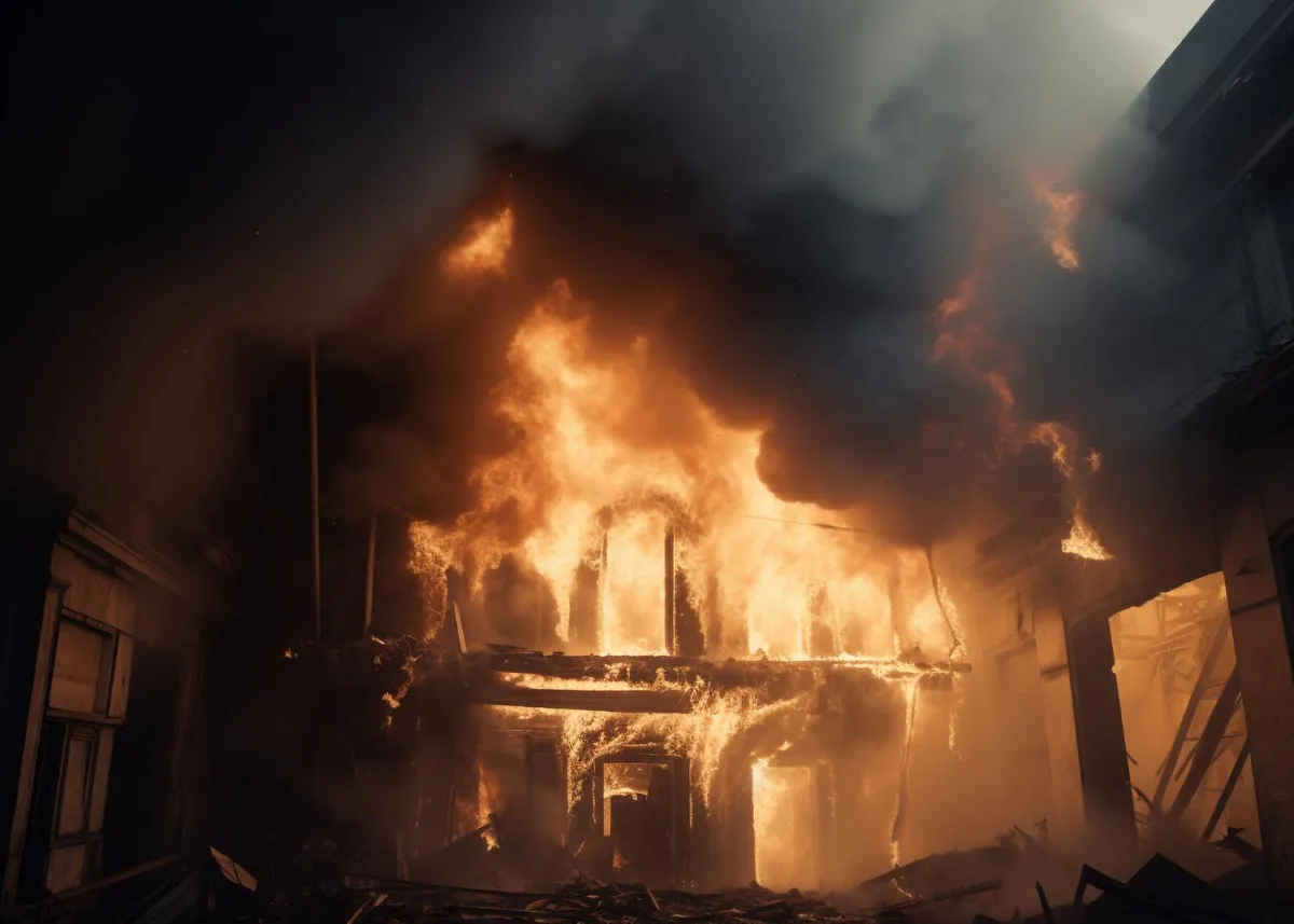 Пожар на проспекте Победы в Пензе: есть пострадавшие