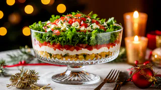 Салат «Скачки» порадует и гостей, и Огненную Лошадь - классная замена надоевшему «Оливье»