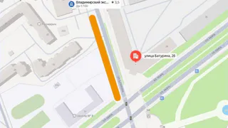 Во Владимире будет ограничено движение транспорта от улицы Мира до Северной