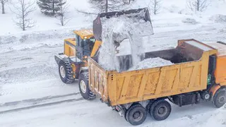 За три недели с улиц Магнитогорска вывезли более 98 тысяч кубометров снега