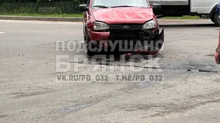 В Брянске на улице Ново-Советской перевернулась «ГАЗель»