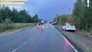 Ребенок, ехавший на велосипеде, попал в тройное ДТП в Коми