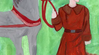 Какие рисунки дети прислали на конкурс "Когда воевали наши дедушки"