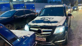 На Михайловском шоссе в Рязани произошло массовое ДТП