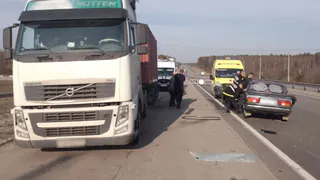 В Судогодском районе в ДТП столкнулись легковушка с фурой