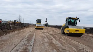 Подрядчик завершил первый этап строительства дороги между Чучковским и Сасовским районами