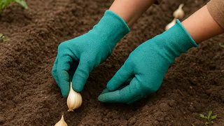 После схода снега чесноку - обязательно: 90% забывают про эту важную подкормку и теряют половину урожая
