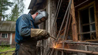 Почему у сварщиков всегда молоток с железной ручкой: узнал важную деталь - многие не замечают