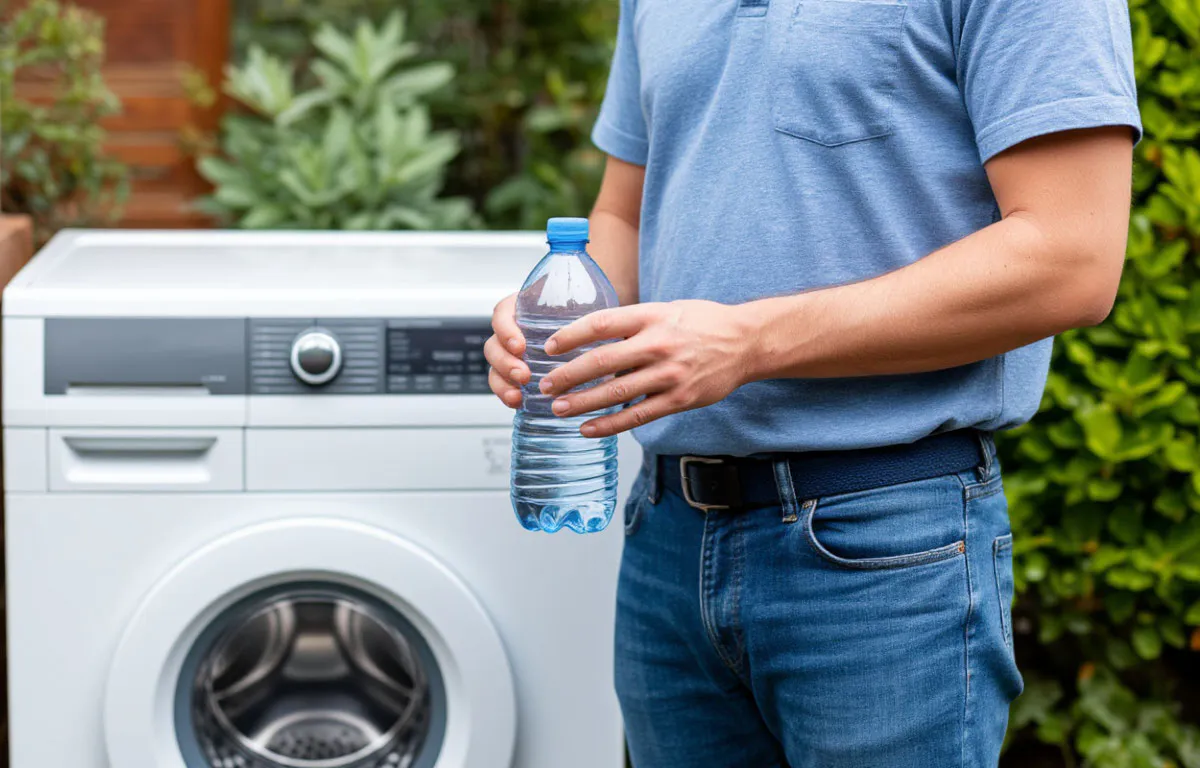 1 пластиковая бутылка по совету соседа — и стиралка перестала скакать: работает лучше любого способа из интернета